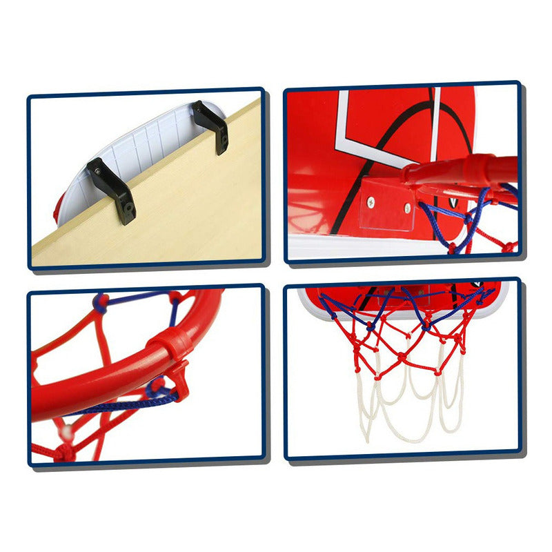 Aro Basketball Tablero Niño Deporte Juguete Inflador + Balón