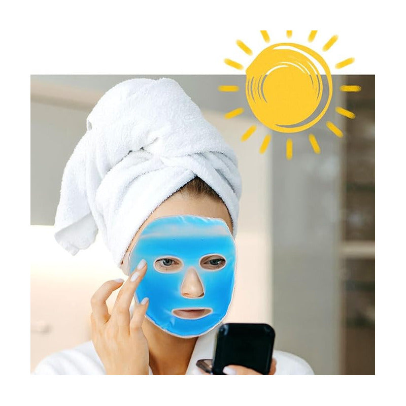 Compresa Facial Compresas Gel Frio Calor Migraña - Norplat 03 - Oceano