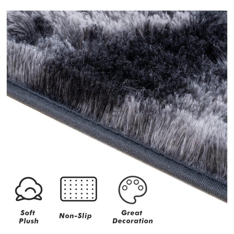 Alfombra Bajada De Cama Peluda 160x60cm 3cm Suave - Norplat