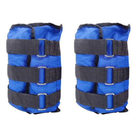Set 2 Pesas Tobilleras Muñequeras 5 Kg C/u (10kg) - Norplat