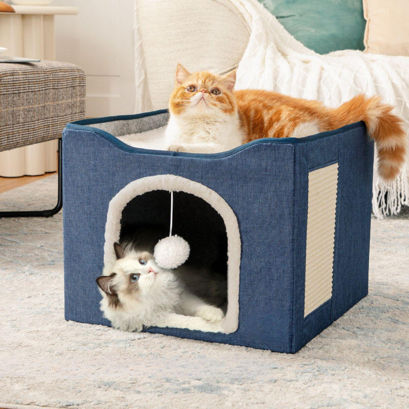 Cama Para Gatos Casa Plegable Gatos Perros Pequeños Norplat