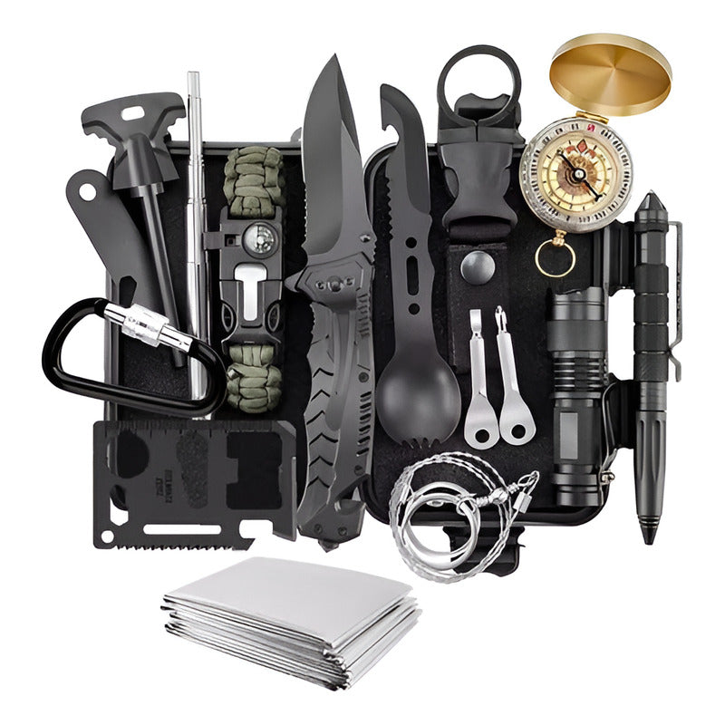 Kit Herramientas De Supervivencia Camping Pesca Trekking