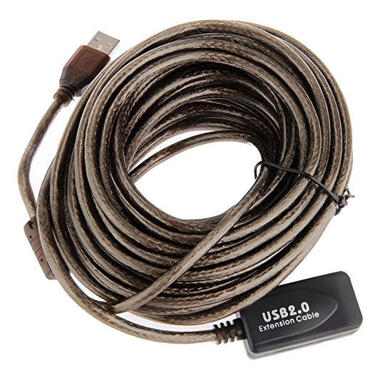 Extension Cable Usb A Usb 10m Blindado Sin Perdida - Norplat