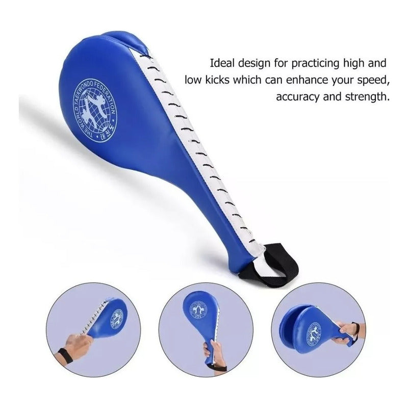Paleta Doble Para Entrenamientos Golpes Taekwondo - Norplat
