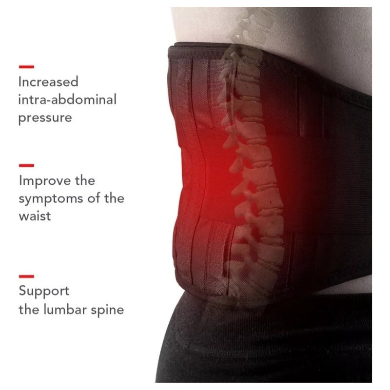 Faja Lumbar Cinturón - Genera Calor - Lumbalgia - Norplat