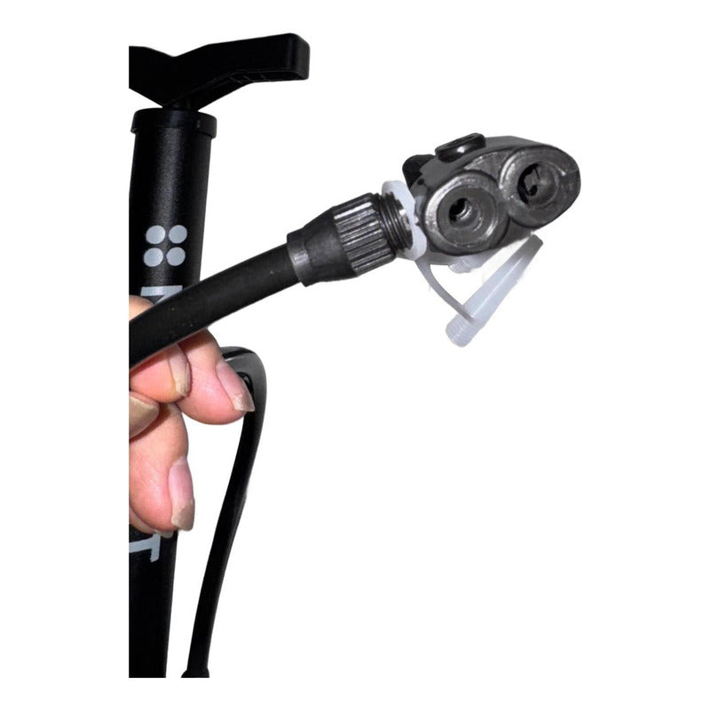 Bombin De Pie 120psi Valvulas Presta Schrader Bici - Norplat