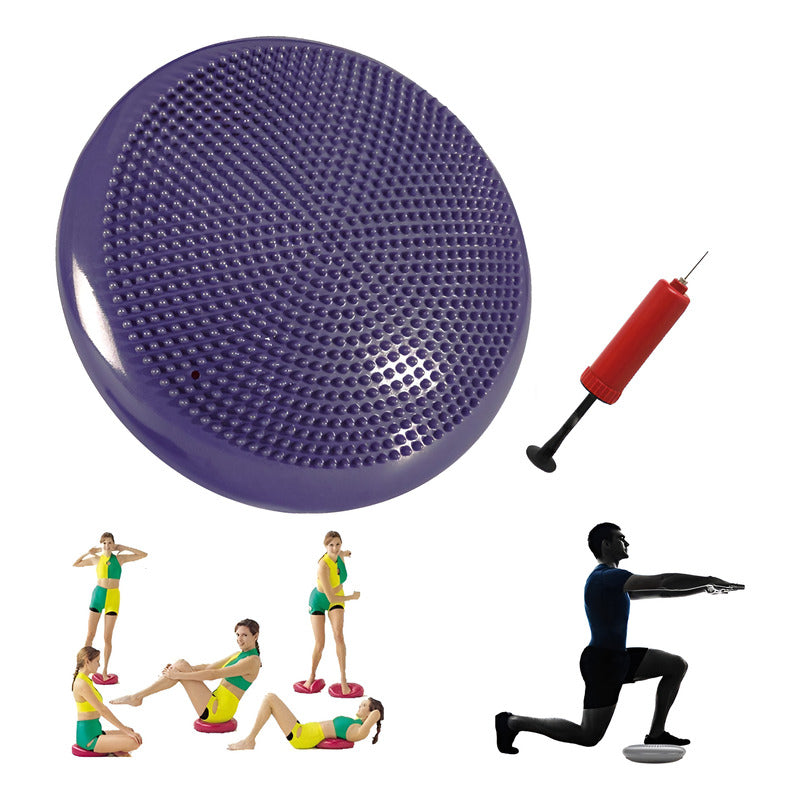 Disco De Balance Y Equilibrio Mini Bosu Erizo Yoga - Norplat