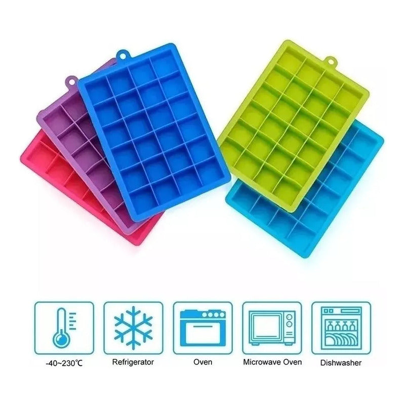 Cubetera De Silicona Cubos Hielos Hielera Cubetas - Norplat