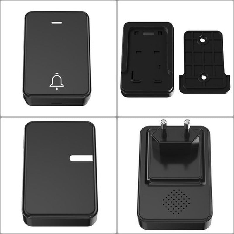 Timbre Inalambrico Exterior Portatil Autoalimentado Norplat