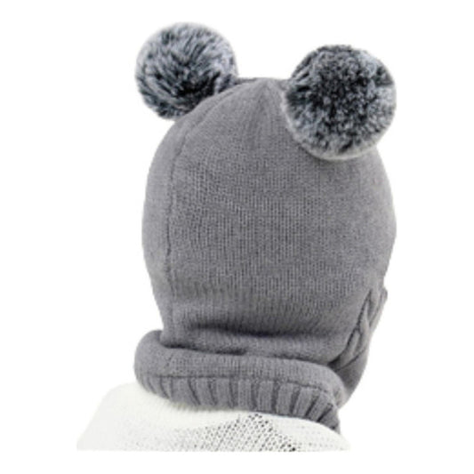 Gorro Con Cuello Bebés 6m A 2 Años Invierno Abrigado Norplat