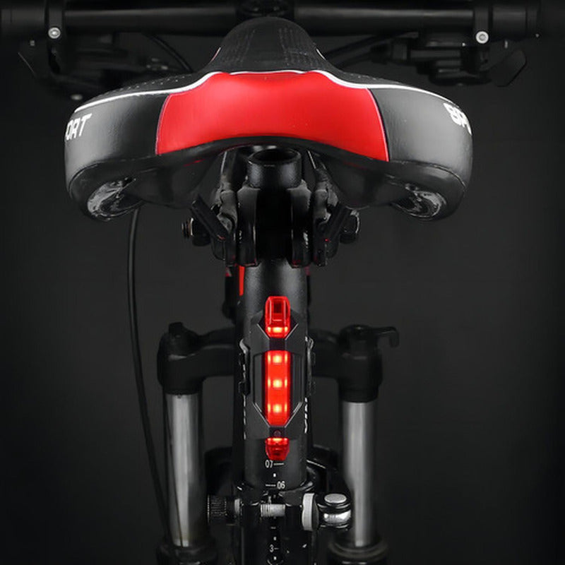 Pack 2 Luces Led Bicicleta Usb Trasera Y Delantera - Norplat