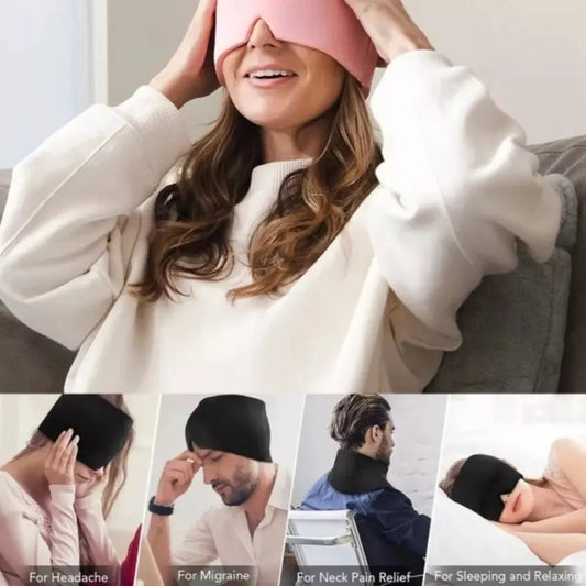 Gorro Migraña Gel Alivia Dolor Cabeza Compresa Gel - Norplat