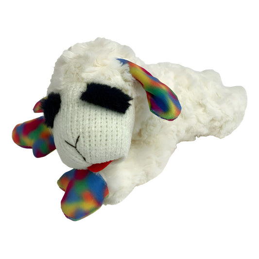 Peluche Oveja Con Texturas Y Sonido Para Mascotas Y Niños