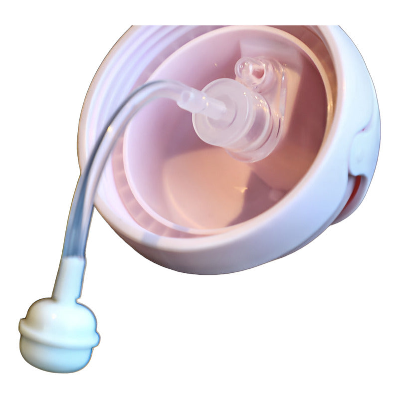 Vaso Antiderrame Norplat Para Bebe Con Bombilla 250ml 360° Celeste León