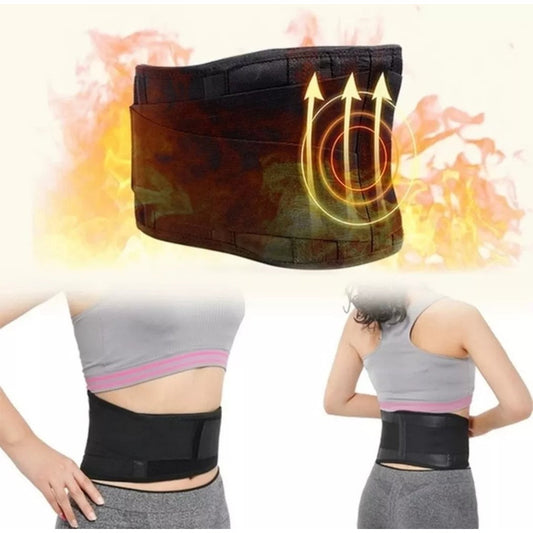Faja Lumbar Cinturón - Genera Calor - Lumbalgia - Norplat