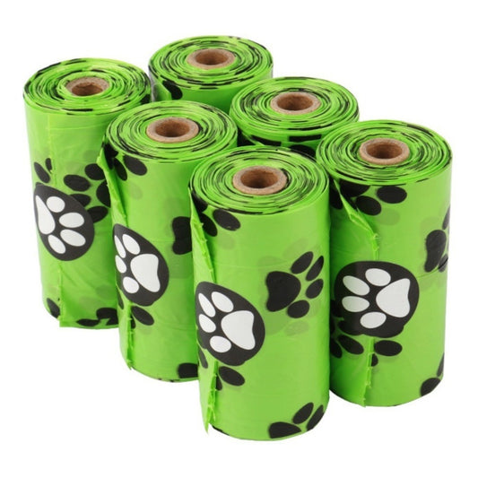 240 Bolsas Biodegradable 16 Rollos Ecologicas Fecas Perro Amarillo