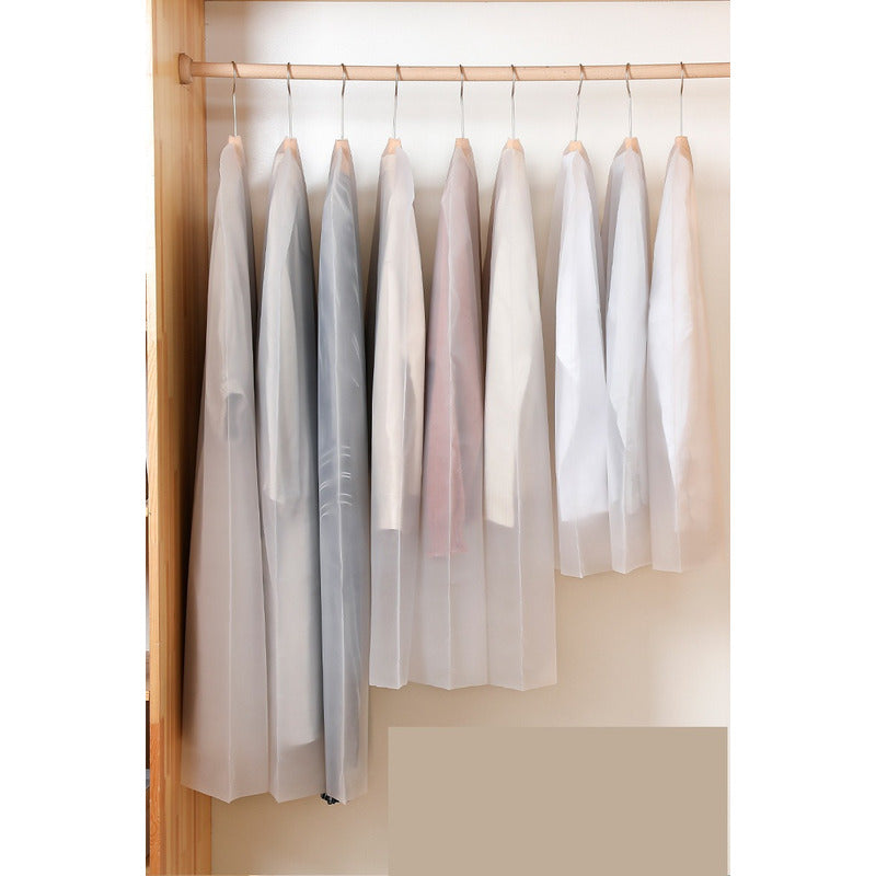 5 Bolsas Transparentes Cubre Terno Colgar Closet 140x60 Cms