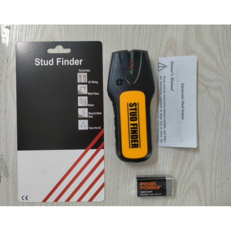 Detector Vigas De Madera, Metal, Cables Electricos - Norplat