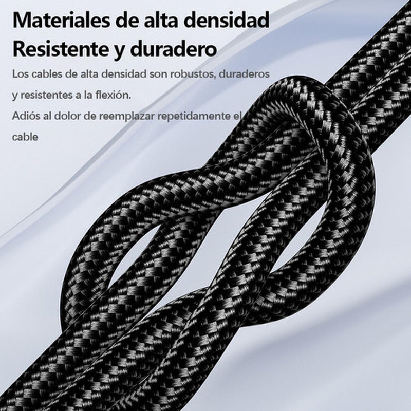 Cable Usb Para iPhone 2.4a 2 Metros Carga Rapida - Toocki