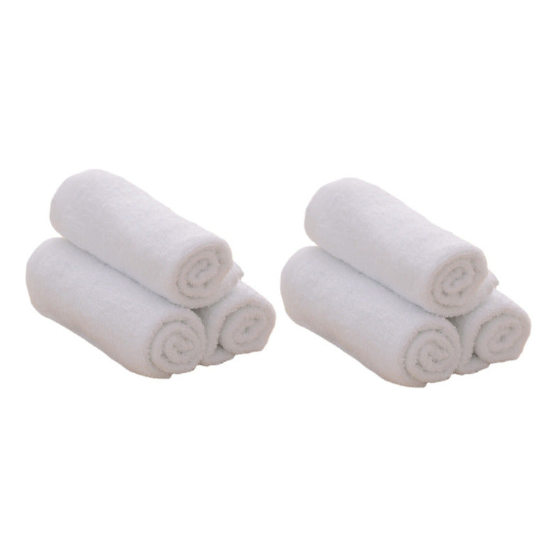 Set De 6 Toallas De Baño Algodón 30 X 68 - Norplat
