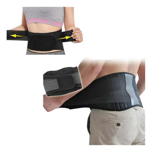 Faja Lumbar Cinturón - Genera Calor - Lumbalgia - Norplat