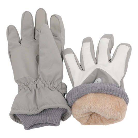 Guantes Térmicos Invierno Ski Nieve Pantalla Táctil Norplat Gris Claro - M