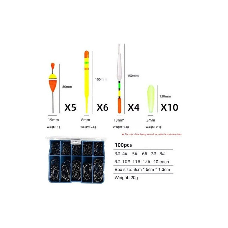 Kit Completo Pesca Norplat Accesorios Caña Carrete Señuelos