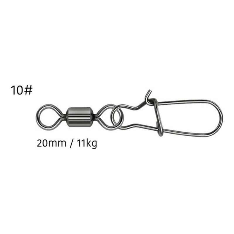 Destorcedor De Pesca 50 Unidades N 1/3/5/7/10 - Norplat