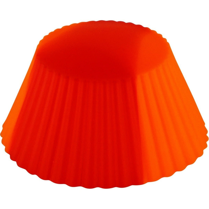 Set X 12 Moldes De Silicona P/ Muffin O Cupcake Ø7cm - Cukin