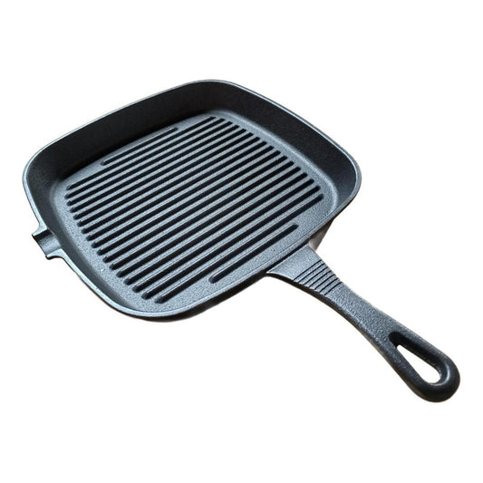Sartén Bifera Churrasquera Grill Hierro Fundido 24cm Norplat