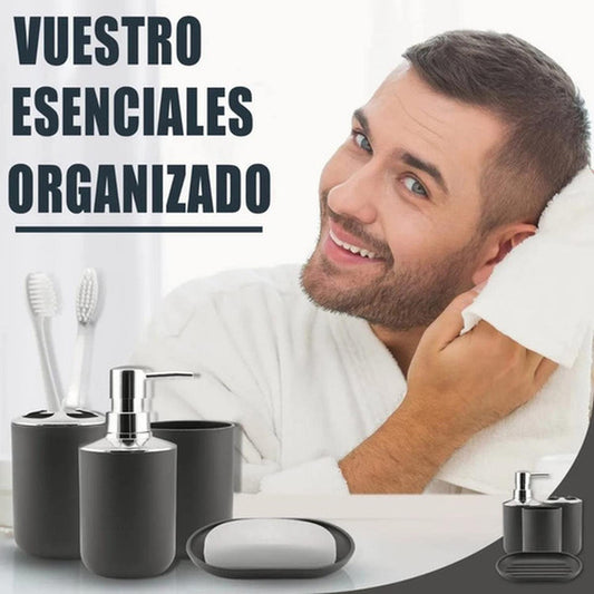 Set De Accesorios Para Baño - 6 Piezas - Norplat