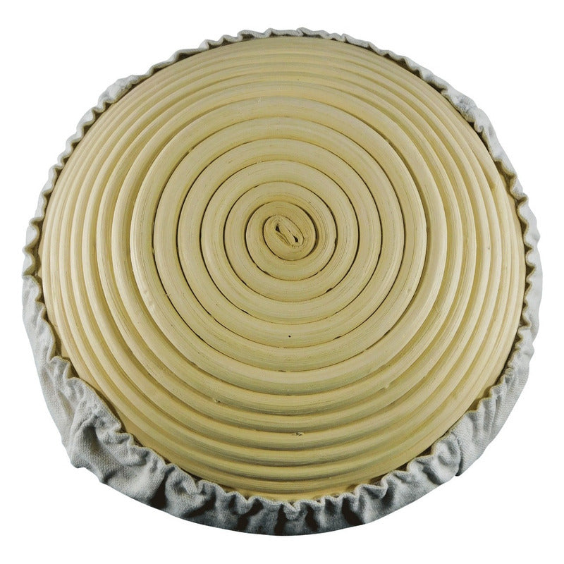Banneton Redondo De Ø23 X 8.5cm - Cesta De Rattan - Cukin