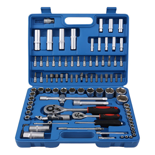 Caja Herramientas Dados Llaves 94 Piezas Acero Crv - Norplat