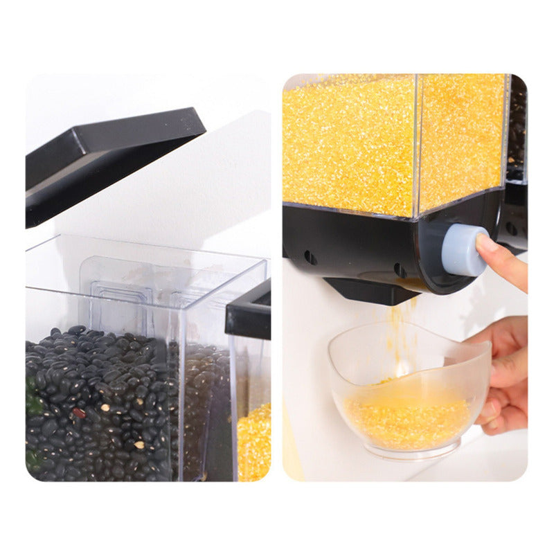 Dispensador Cereal Grano Dulce Frutos Secos Pared 1l Norplat