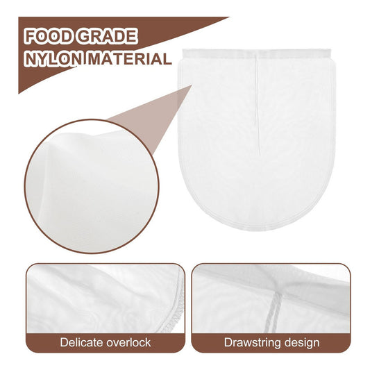 Set 3 Bolsas Para Filtrar Leche Vegetal Malla Fina - Norplat