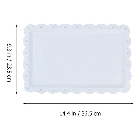 Set 2 Bandejas Rectangular Norplat Ideal Para Brazo De Reina