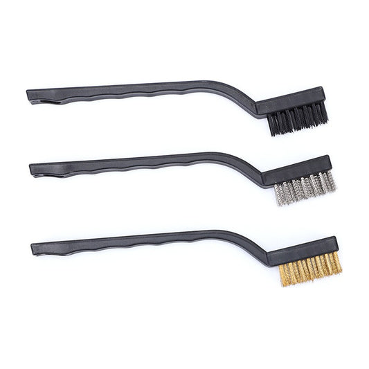 Set 3 Cepillos Limpieza Accesorios Hogar Oxido Auto