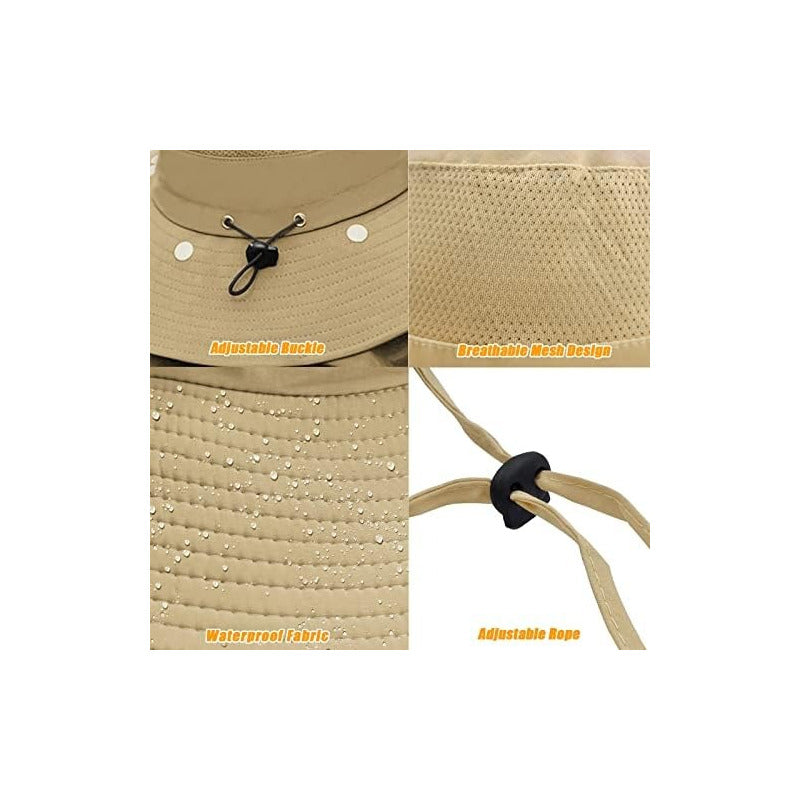 Sombrero Boonie Legionario Ala Ancha Protección Sol Norplat