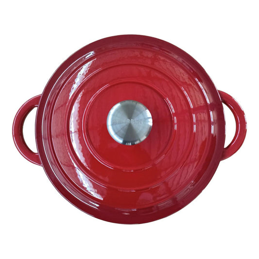 Olla De Hierro Fundido Esmaltada 24 Cm 3.5 Lts - Norplat