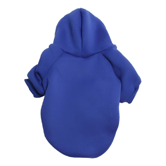 Poleron Capa Con Gorro Perros 6xl A 9xl Chalecos - Norplat Azul 9xl